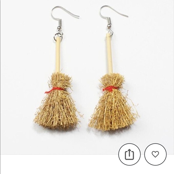Jewelry Nwt Novelty Broom Earrings Poshmark
